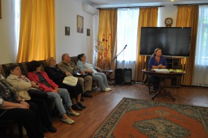  Анна Гурова на встрече с пенсионерами