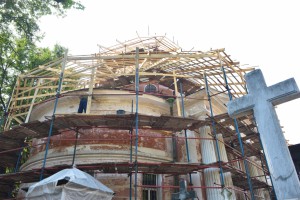 Реставрационные работы начались в Михайловском соборе Донского монастыря на юге Москвы