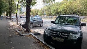 Парковочные карманы на Чертановской улице