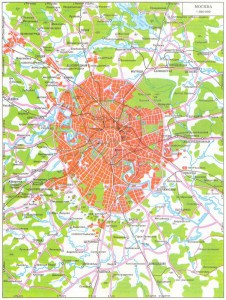 Для москвичей разработали интерактивную карту муниципальных округов