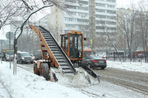 С территории района Чертаново Центральное вывезено более 4 тысяч кубометров снега