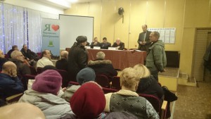 Встреча главы управы района Чертаново Центральное Владимира Михеева с населением состоялась 17 февраля