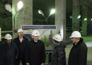 Мэр Москвы Сергей Собянин сообщил, что строительство станции «Раменки» будет завершено в 2016 году