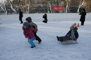 Праздник "Зима - волшебная пора" в районе Чертаново Центральное 