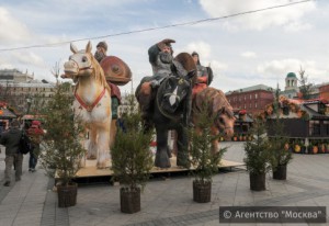 Одна из площадок фестиваля «Московская весна»