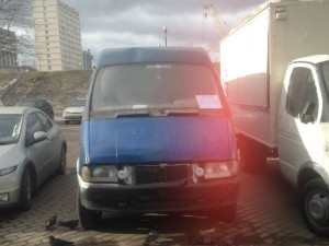 54 брошенных автомобиля эвакуировали с территории района Чертаново Центральное за год