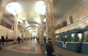 Станция метро "Автозаводская" в Южном округе 