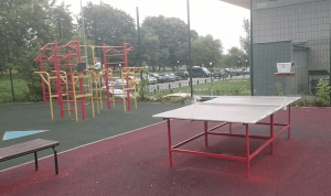 Площадка для игры в настольный теннис в районе Чертаново Центральное