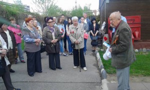В день памяти и скорби также состоялся митинг с возложением цветов на Старопокровском кладбище