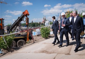 Сергей Собянин рассказал о строительстве парка «Зарядье» в Москве