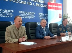 Руководитель Департамента по делам гражданской обороны, чрезвычайным ситуациям и пожарной безопасности столицы Юрий Акимов