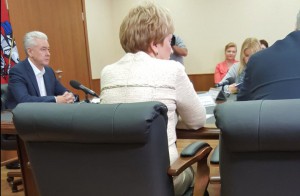 Мэр Москвы Сергей Собянин провел совещание с властями Щербинки