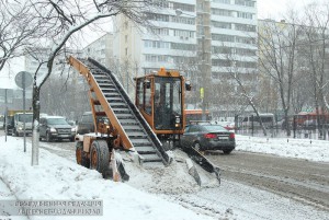 Уборка улиц от снега