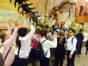 Экскурсию по Палеонтологическому институту провели для ребят из школы №880