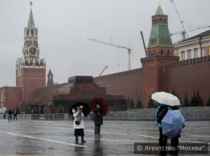 Ухудшение погодных условий в Москве