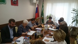 Заседание Совета депутатов в районе