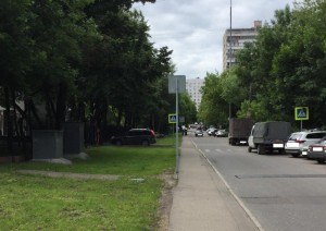 Дорожный знак на Кировоградской улице поправили в соответствии с нормами