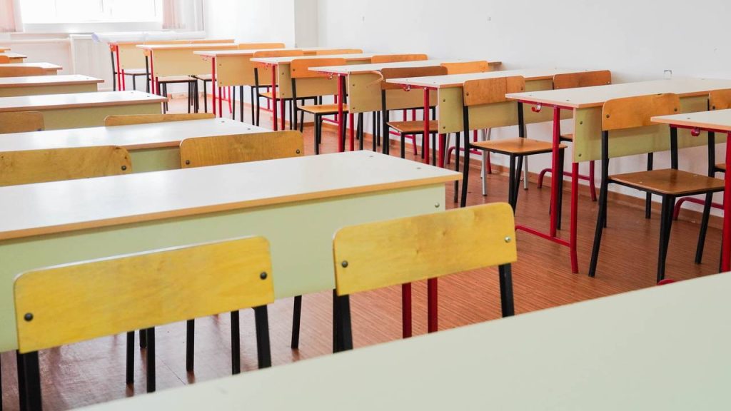 Девятиклассникам школы №556 вручили аттестаты. Фото: Ксения Догонашева, «Вечерняя Москва»