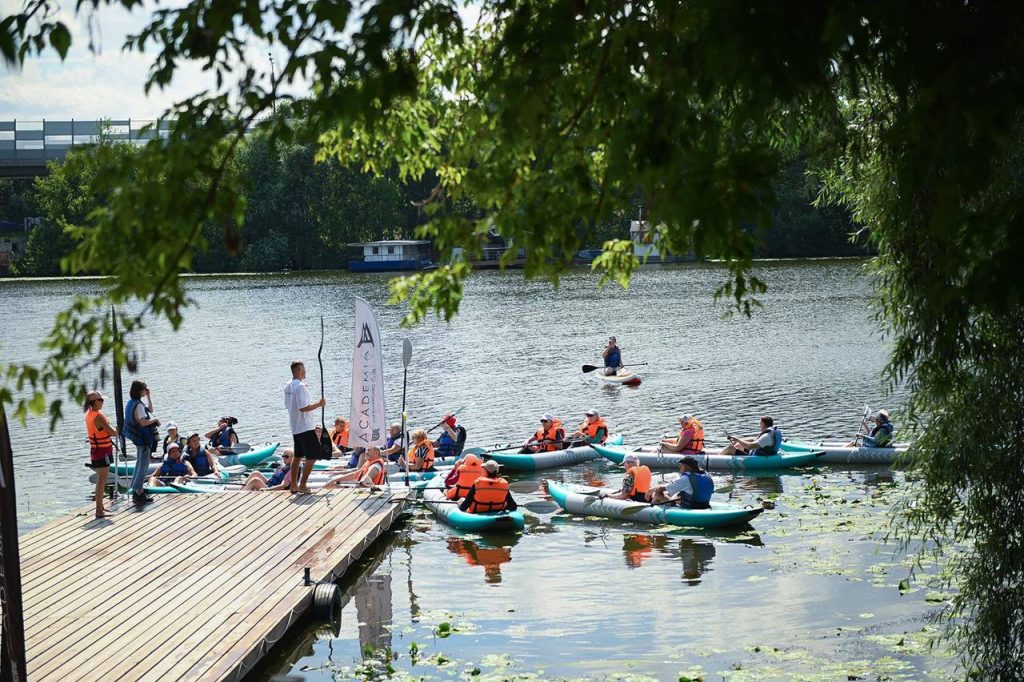 Второй сезон на воде: «Московское долголетие» приглашает заняться сапсерфингом и каякингом. Фото: сайт мэра Москвы
