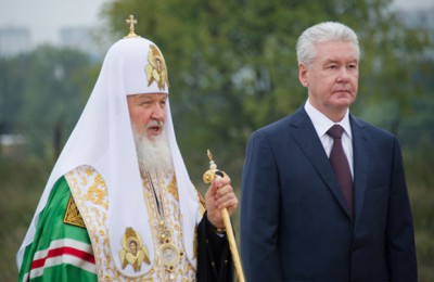 Сегодня Сергей Собянин посетил церемонию освещения реконструированного храма