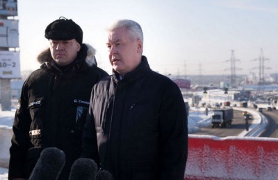 Мэр Москвы Сергей Собянин сообщил, что Калужское шоссе на пересечении с МКАД станет вдвое шире