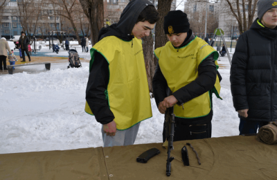 Школьники ЮАО приняли участие в окружной военно-патриотической игре