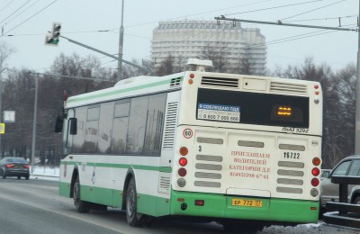 После введения выделенной полосы почти на 30% увеличится скорость движения общественного транспорта на улице Подольских курсантов