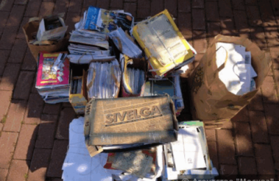 В рамках акции по сбору макулатуры школьник из ЮАО собрал более тонны бумаги
