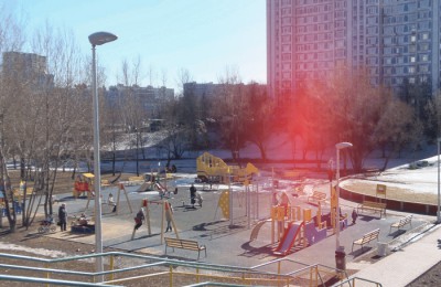 Более 200 опор наружного освещения установлено за год в районе Чертаново Центральное