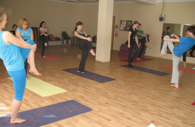 Один из мастер-классов по йоге в районе Чертаново Центральное
