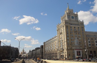 Одна из центральных улиц Москвы