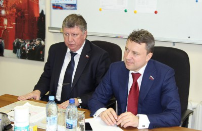 Встреча депутата Госдумы Анатолия Выборного с дружинниками ЮАО