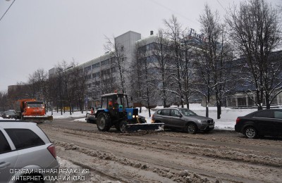 Уборка снега в районе Чертаново Центральное