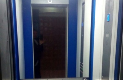 Новый лифт в доме на Чертановской улице