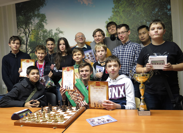 В шахматной школе "Чертаново" прошел турнир по шахматам