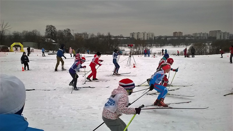 Лыжные гонки прошли в ЮАО