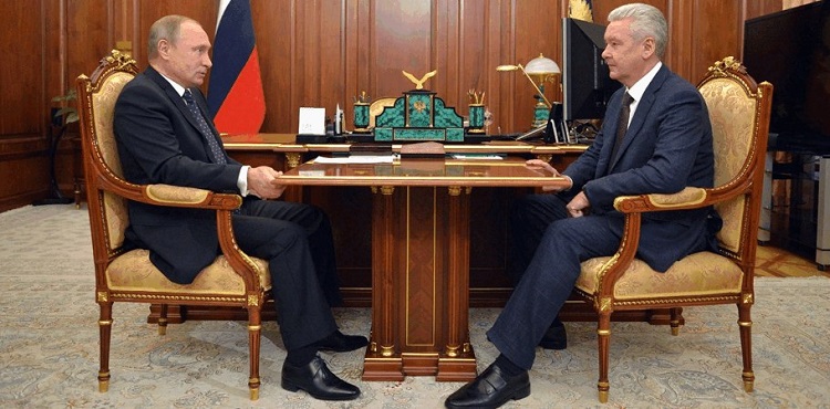 Встреча Сергея Собянина и Владимира Путина