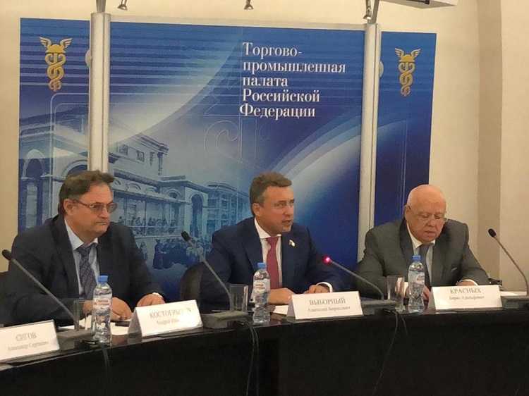 Анатолий Выборный выступил на Круглом столе, посвященном комплексной безопасности важных объектов и систем