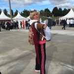 Ольга Карпухина на марафоне скандинавской ходьбы