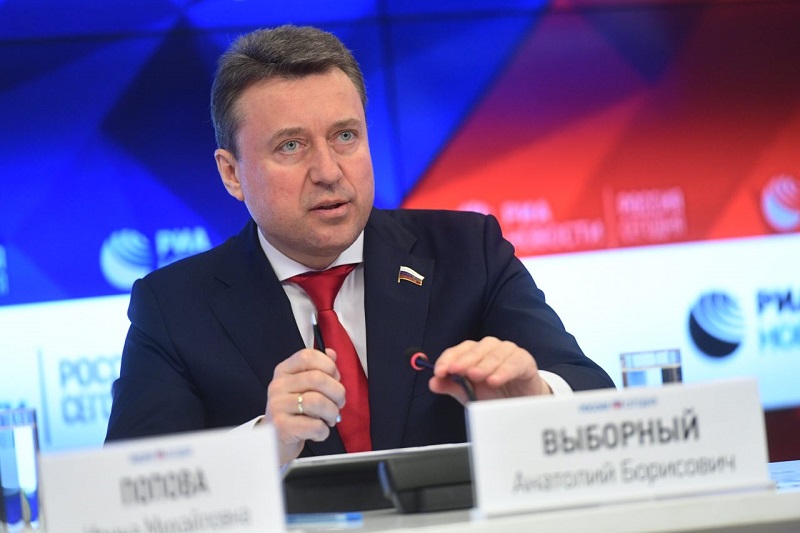 Анатолий Выборный пресс-конференция в МИА "Россия сегодня"2019