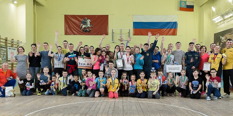 В Москве прошел спортивный праздник «Мама, папа, я — спортивная семья»