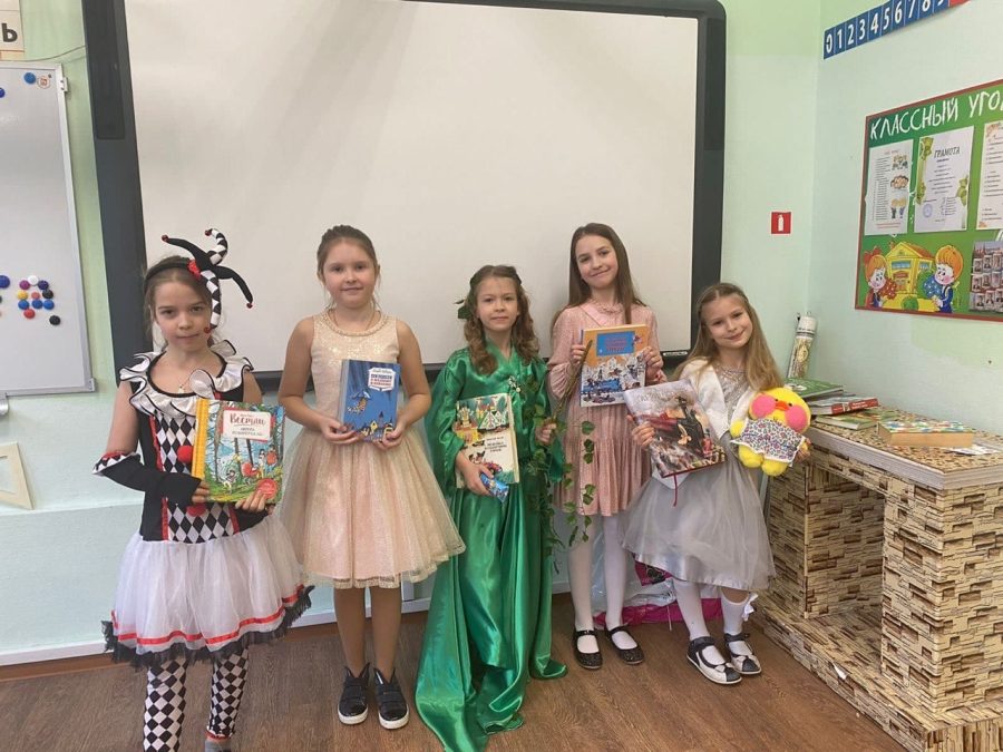 Ученики школы №1582 приняли участие в Московской неделе детской книги