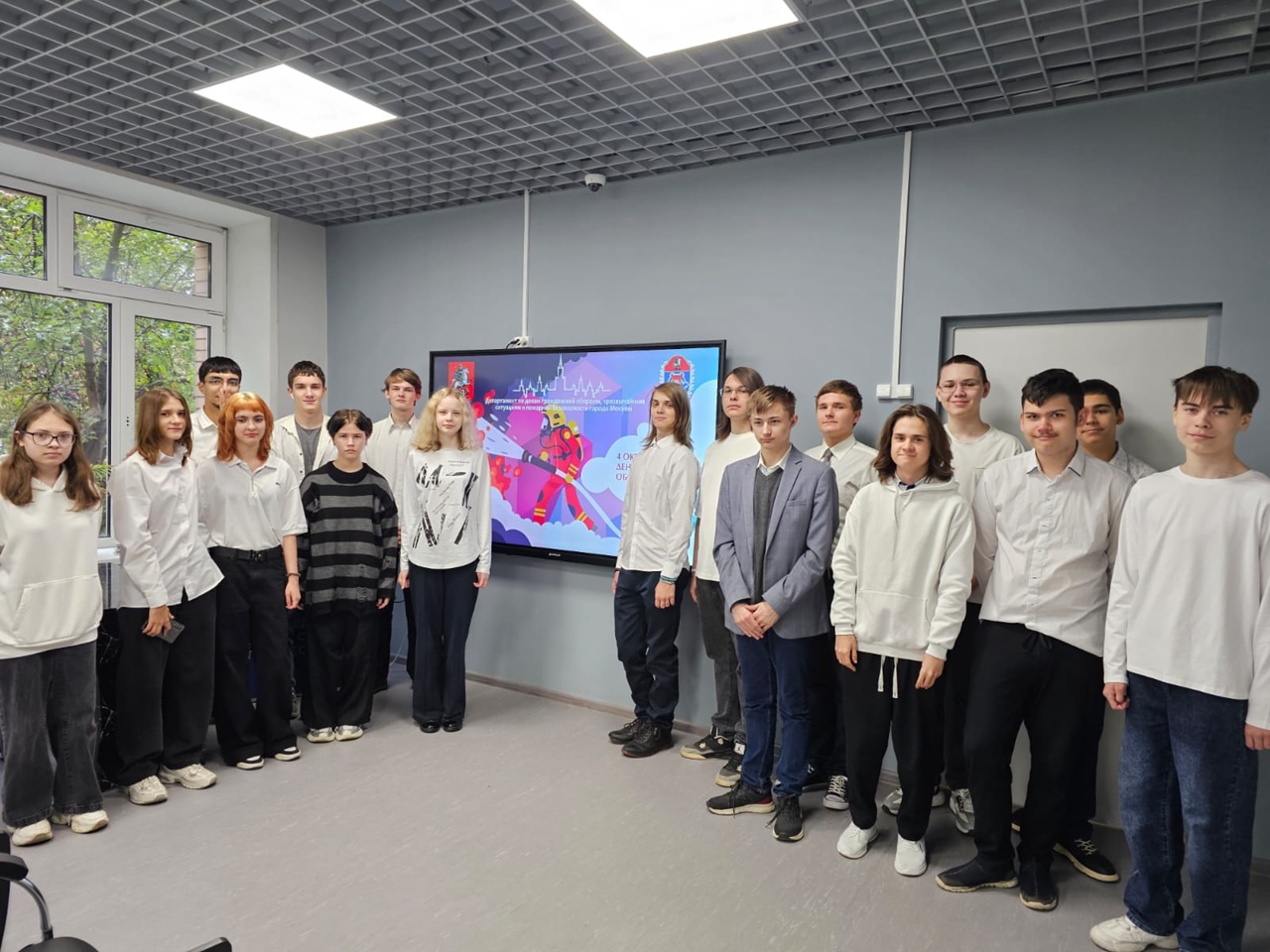 Урок о правилах безопасности состоялся в Пищевом колледже №33. Фото: страница Пищевого колледжа №33 в социальных сетях