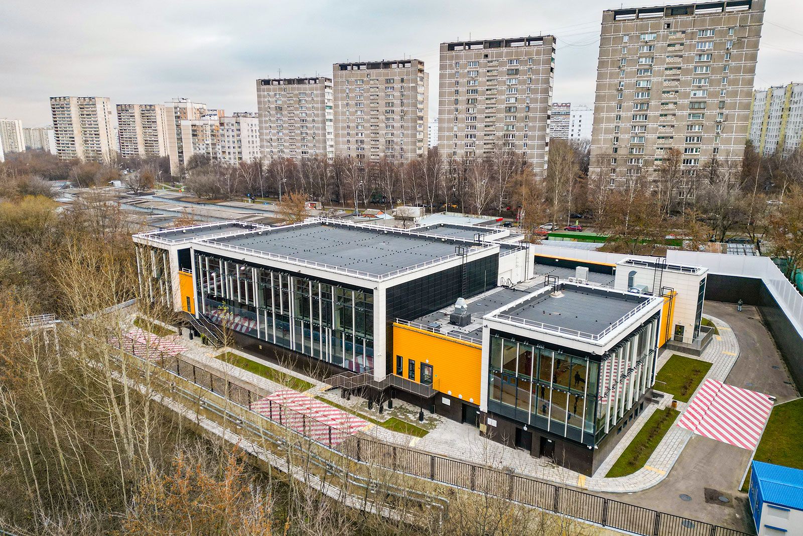 Два новых спортивных комплекса построили в районе Чертаново Центральное. Фото: Пресс-служба Мэра и Правительства Москвы