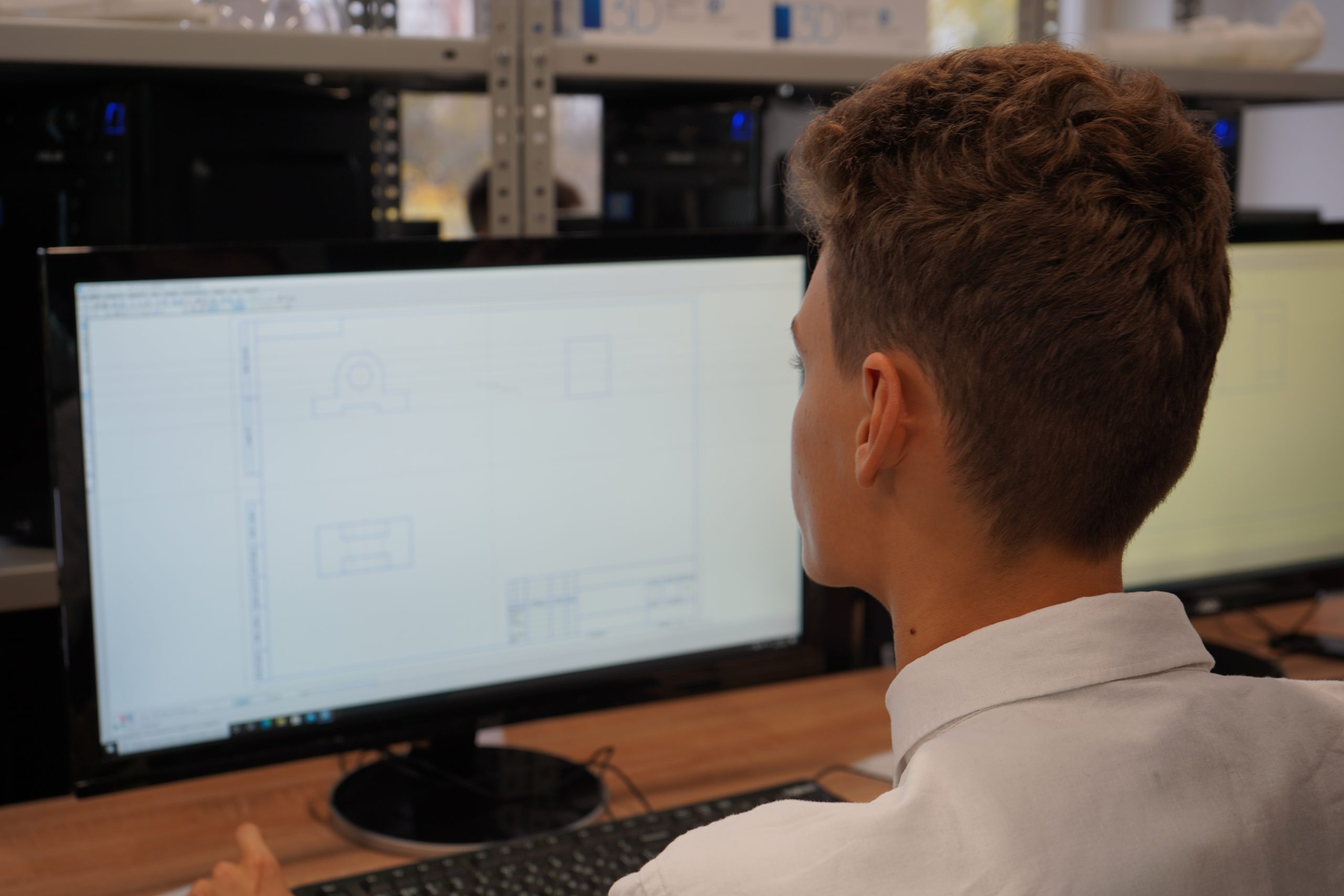 Девятиклассники школы №556 приняли участие в специализированном вебинаре. Фото: Анна Быкова, «Вечерняя Москва»