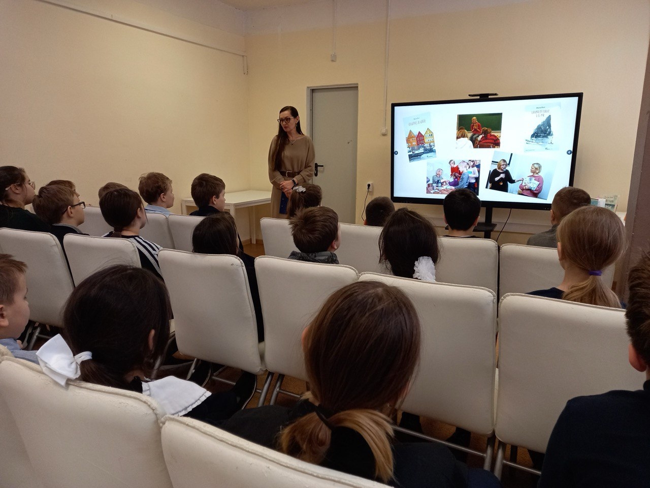 Литературный час о книге посетили третьеклассники школы №1582. Фото: страница школы №1582 в социальных сетях
