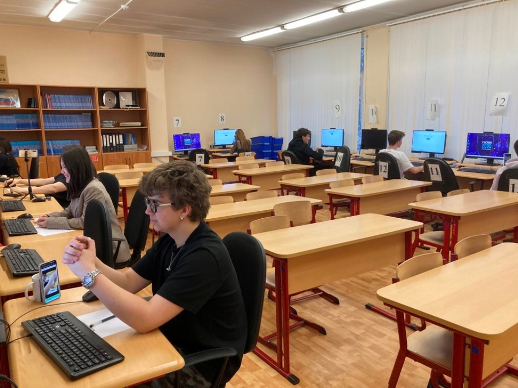 Ученики ИТ-класса школы №1582 сдали предпрофессиональный экзамен. Фото: страница школы №1582 в социальных сетях